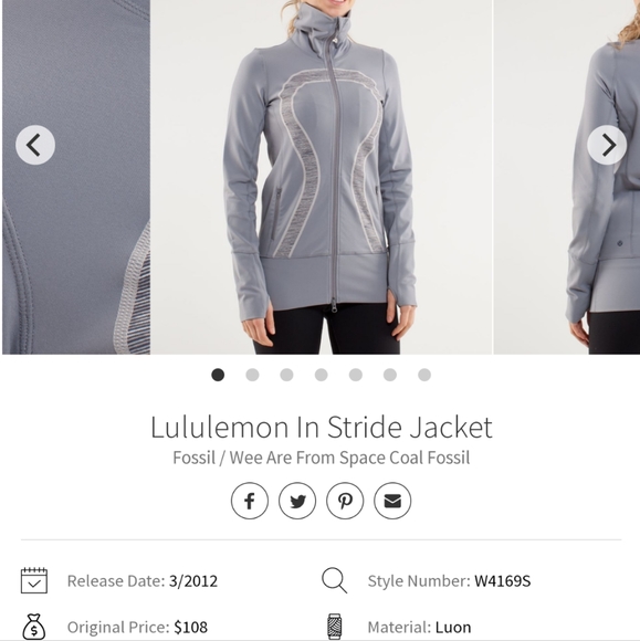 LULULEMON In Stride Jacket - Picture 2 of 8